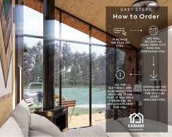 Modern Cabin House Plans 10x18 Cottage