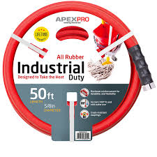 Red Rubber Hose Industrial Duty
