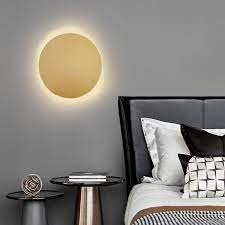 Contemporary Disc Shade Wall Mounted