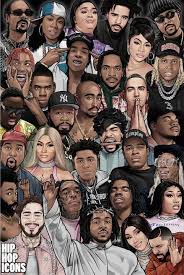 Poster Hip Hop Icons Wall Art 3 1