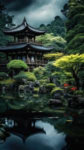 Serene Japanese Zen Temple