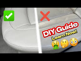 How To Clean Leather Car Seats The