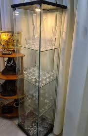 Ikea Glass Cabinet With Light Inside