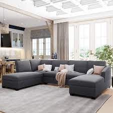4 Seater Removable Cushions Sofa