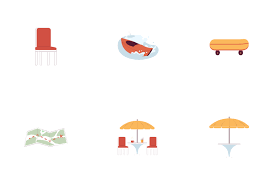 Patio Outdoor Furniture Icon Pack