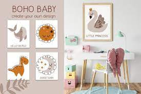 Bohemian Baby Icon Graphic By