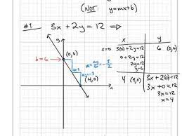 4 3 Graphing 3x 2y 12