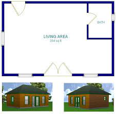 16 X 24 Economical Multipurpose Cabin