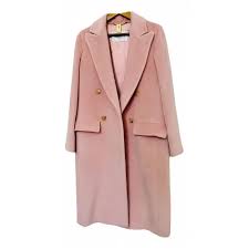 Teddy Bear Icon Wool Coat Max Mara Pink