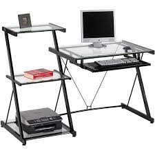 Nero Desk And Bookcase Black Desk