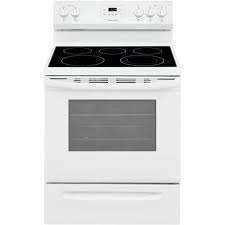 Electric Range With Manual Clean