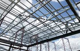 roof structure of lightweight steel