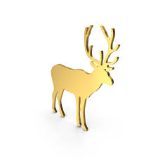Deer Icon Gold Png Images Psds For