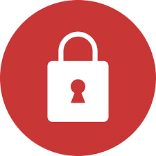 Lock Red Icon Free On