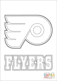 Philadelphia Flyers Logo Coloring Page