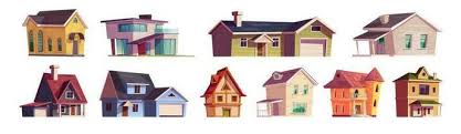Housing Types Vector Art Icons And