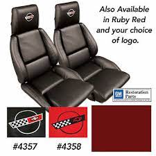 Corvette C4 Embroidered Leather Seat