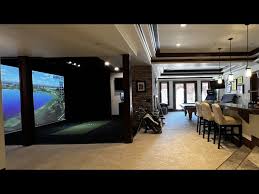 Upper End Golf Simulator In Castle