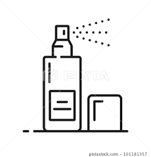 Spray Bottle Icon Cosmetic Container