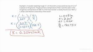 How To Find The Thermal Conductivity Of