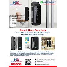 Smart Glass Door Lock Hanutech Solution