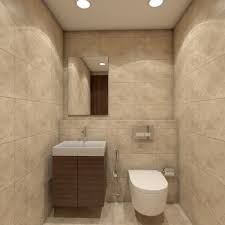 Compact Bathroom Design With Coffee