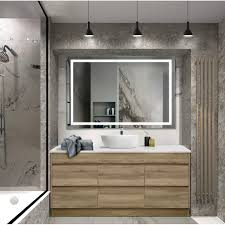 Icon 54 Inch X 36 Inch Led Wall Mirror