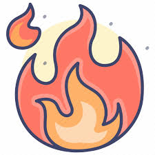 Fire Spark Flame Heat Icon