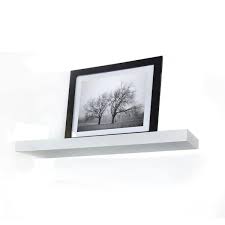 White Mdf Floating Wall Shelf 0191828