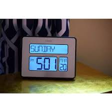 Full Calendar Digital Clock