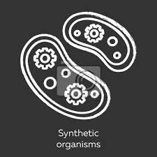 Synthetic Organisms Chalk Icon