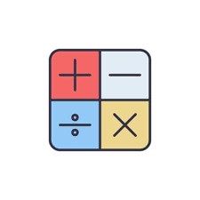 Calculator Vector Concept Creative Icon
