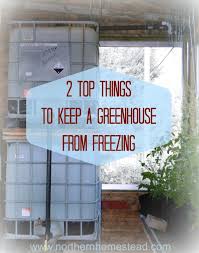 A Greenhouse From Freezing