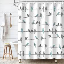 Bird Shower Curtain Set