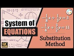 How To Use Substitution To Solve A