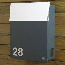 Wall Mounted Mailbox Modern Iva