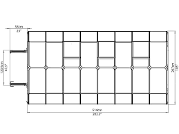 Twin Wall 8ft X 16ft Greenhouse