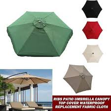 Patio Umbrella Canopy Top Cover