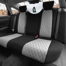 Gray Neoprene Custom Car Seat Cover