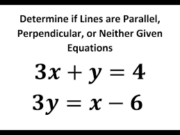 Determine If Lines Are Parallel