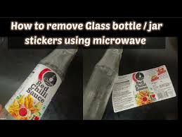 How To Remove Glass Bottle Stickers