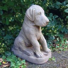 Great Dane Puppy Stone Garden Ornament