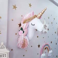 Buy Unicorn Head Wall Mount For Girl S