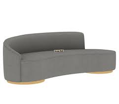 Buy Osbert 3 Seater Curved Sofa