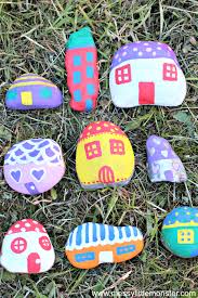 Fairy House Painted Rocks Fairy