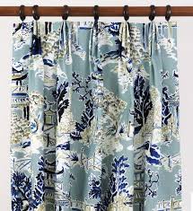 Pinch Pleat D Chinoiserie Pagoda