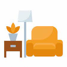 Household Living Room Sofa Icon