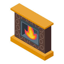 Premium Vector Fireplace Icon