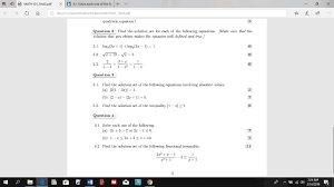 Solved Math101 Test3 Pdf X 4 1 Solve