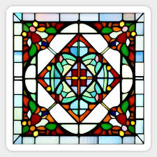 Art Deco Stained Glass Design Stained